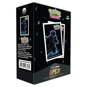 Ultra Pro Apex Sleeves Standard Pokemon Neon Kanto Blastoise 105ct